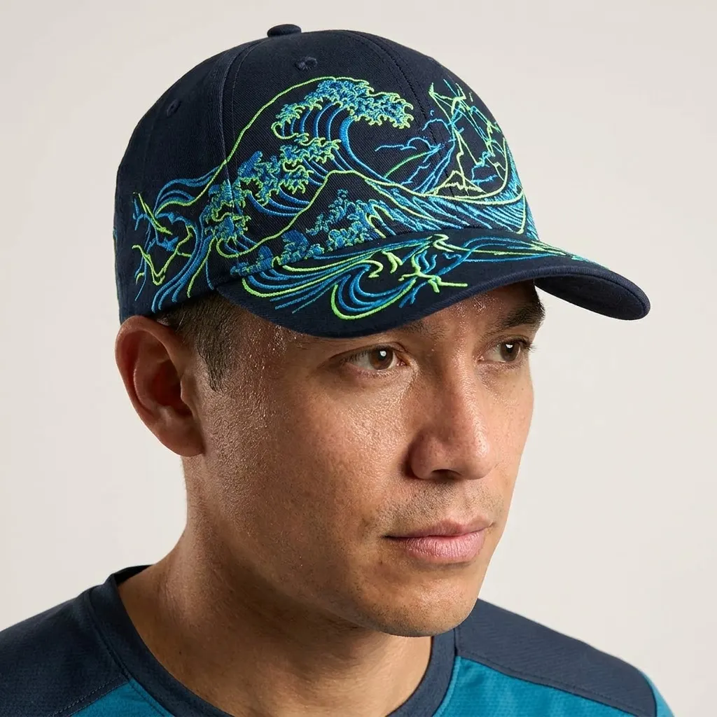 Pulse Motion Energy Embroidered Baseball Cap