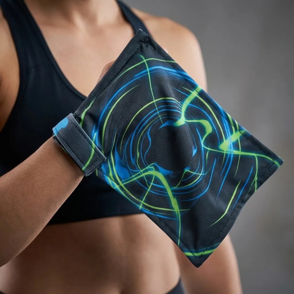 Dynamic Voltage Motion Hand Flag with Energy Flow Design