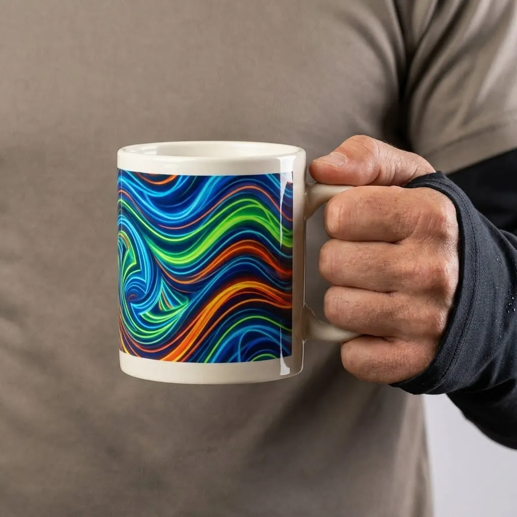 Dynamic Energy Motion Pulse Sporty Mugs