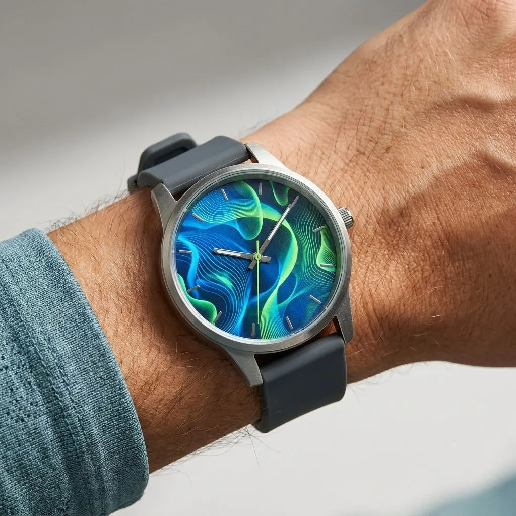 Dynamic Energy Motion Print Quartz Watch