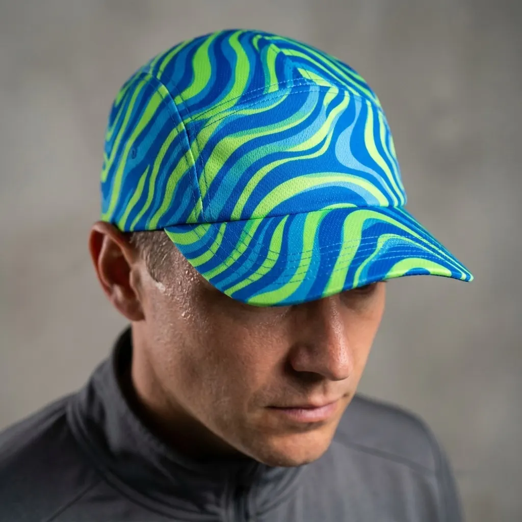 Electric Wave Motion Classic Cap for Energetic Style
